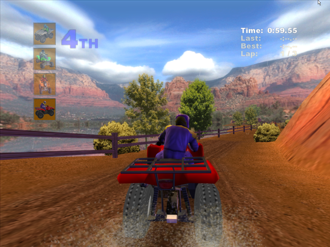 Kawasaki Quad Bikes screenshot 4 for Wii